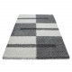 Tapis shaggy design rectangle géométrique Oficio