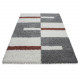 Tapis shaggy design rectangle géométrique Oficio