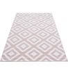 Tapis scandinave de salon rectangle Adza