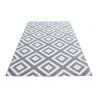 Tapis scandinave de salon rectangle Adza