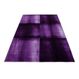 Tapis contemporain graphique rectangle Ourika