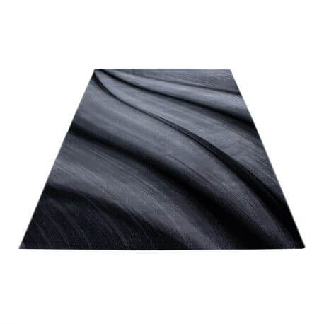 Tapis courbe design intérieur rectangle Regane