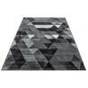 Tapis scandinave pour salon graphique Tikola