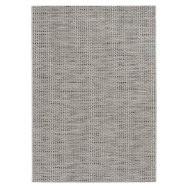 Tapis extérieur et intérieur plat blanc Nahti