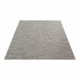 Tapis extérieur et intérieur plat blanc Nahti