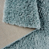 Tapis shaggy uni intérieur rectangle Octavia