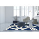 Tapis moderne bleu marine pour extérieur Vérone