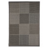 Tapis de terrasse design gris cubisme Livourne