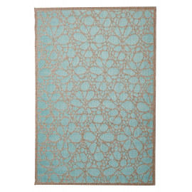 Tapis extérieur et intérieur floral plat design Rimini