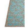 Tapis extérieur floral plat design Rimini