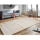 Tapis vintage rectangle rayé Sassari