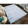 Tapis vintage rectangle rayé Sassari