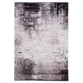 Tapis design gris pour salon Syracuse