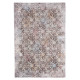 Tapis vintage en coton rayé multicolore Forli