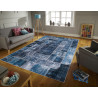 Tapis patchwork de salon ethnique Novare