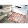 Tapis en coton de salon vintage beige Bolzano