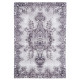 Tapis floral de salon gris contemporain Cesena