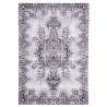 Tapis floral de salon gris contemporain Cesena