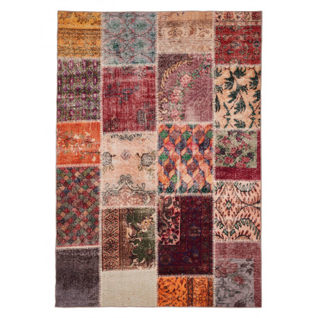 Tapis patchwork multicolore pour salon Barletta