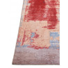 Tapis multicolore de salon en coton design Caserte