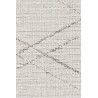 Tapis extérieur design plat rayé Gela