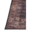 Tapis berbère pour salon graphite ethnique Scafati