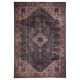 Tapis berbère pour salon graphite ethnique Scafati