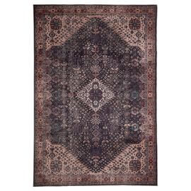 Tapis berbère pour salon graphite ethnique Scafati