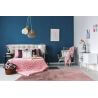 Tapis shaggy en polyester doux uni Heaven