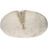 Coussin ivoire en coton Tribute to Cotton Lorena Canals