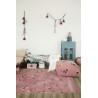 Pouf Lorena Canals rose en coton English Garden