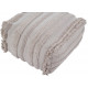 Pouf beige lavable en machine Air Lorena Canals