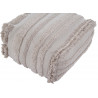 Pouf beige lavable en machine Air Lorena Canals