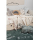 Coussin pour enfant gris Ruler Lorena Canals