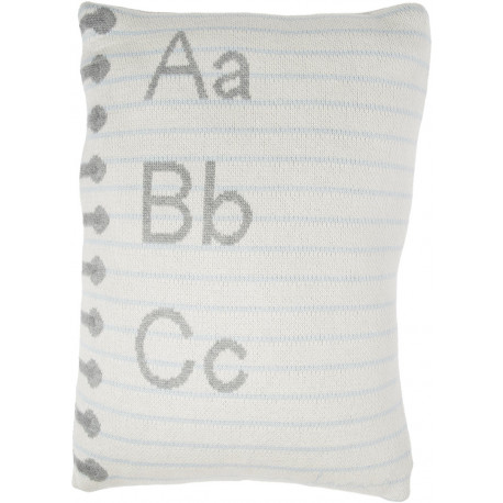 Coussin beige enfant Notebook Lorena Canals