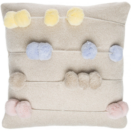 Coussin enfant ivoire Counting Frame Lorena Canals