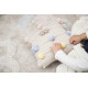Coussin enfant ivoire Counting Frame Lorena Canals