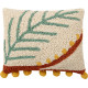 Coussin beige lavable en machine Palm Lorena Canals