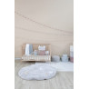 Tapis blanc lavable en machine pour chambre enfant Kim Lorena Canals