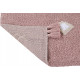 Tapis enfant lavable en machine rose Noah Lorena Canals