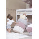 Pouf lavable en machine enfant en coton Marshmallow carré Lorena Canals