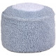 Pouf lavable en machine enfant en coton Marshmallow rond Lorena Canals