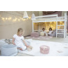 Pouf lavable en machine enfant en coton Marshmallow rond Lorena Canals