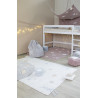 Pouf lavable en machine enfant en coton Marshmallow rond Lorena Canals