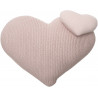 Coussin rose en coton pour enfant Love Lorena Canals