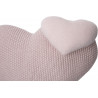 Coussin rose en coton pour enfant Love Lorena Canals