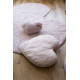 Coussin rose en coton pour enfant Love Lorena Canals