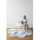 Coussin blanc en coton pour enfant Dream Lorena Canals