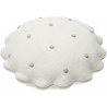 Coussin rond pour enfant en coton Biscuit Lorena Canals