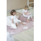 Coussin rond pour enfant en coton Biscuit Lorena Canals